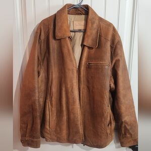 Men's Tan Leather Jacket
